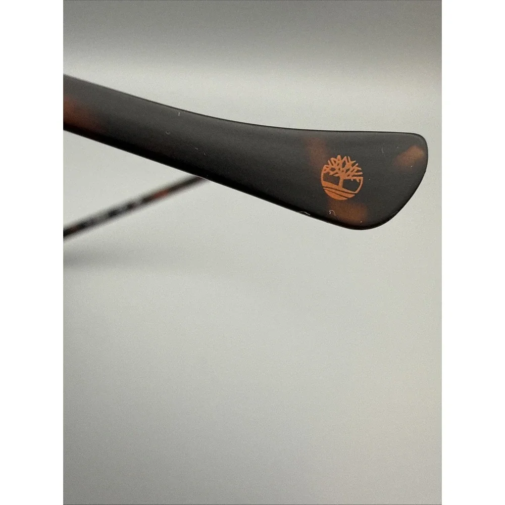 Timberland Unisex Sunglasses TB7185 Round Tortoise Frames - Lens Polarized Brown
